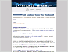 Tablet Screenshot of langsames-internet.de